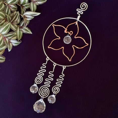 Star Flower Dream Catcher